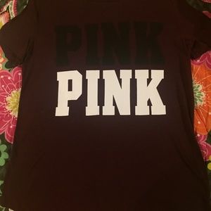 Pink t-shirt Burgundy, Size Medium